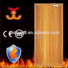 UK Standard BS476 60mins clasificada como fuego puerta de madera